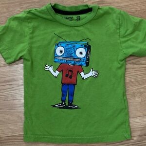 Utility Boombox Head Radio T-Shirt Kids 3T